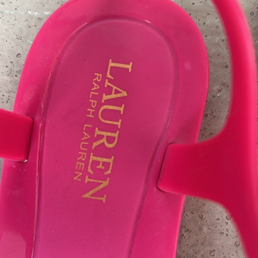 Ralph Lauren jelly sandals - Picture 7 of 7